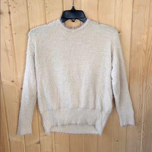 American Eagle‎ Beige Cream Eyelash Knit Sweater